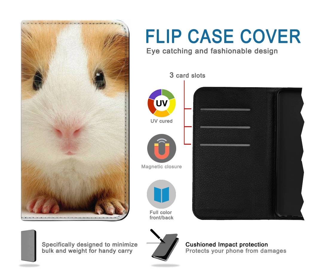 Flip case Samsung Galaxy A42 5G Cute Guinea Pig