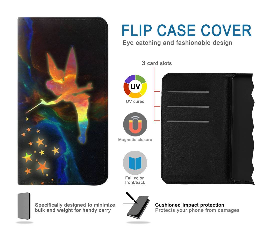 Flip case Samsung Galaxy A53 5G Tinkerbell Magic Sparkle
