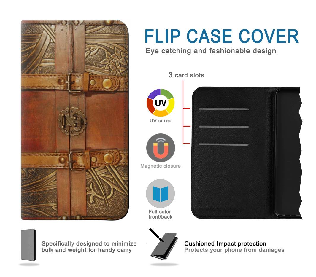Flip case Motorola Moto G50 Treasure Chest