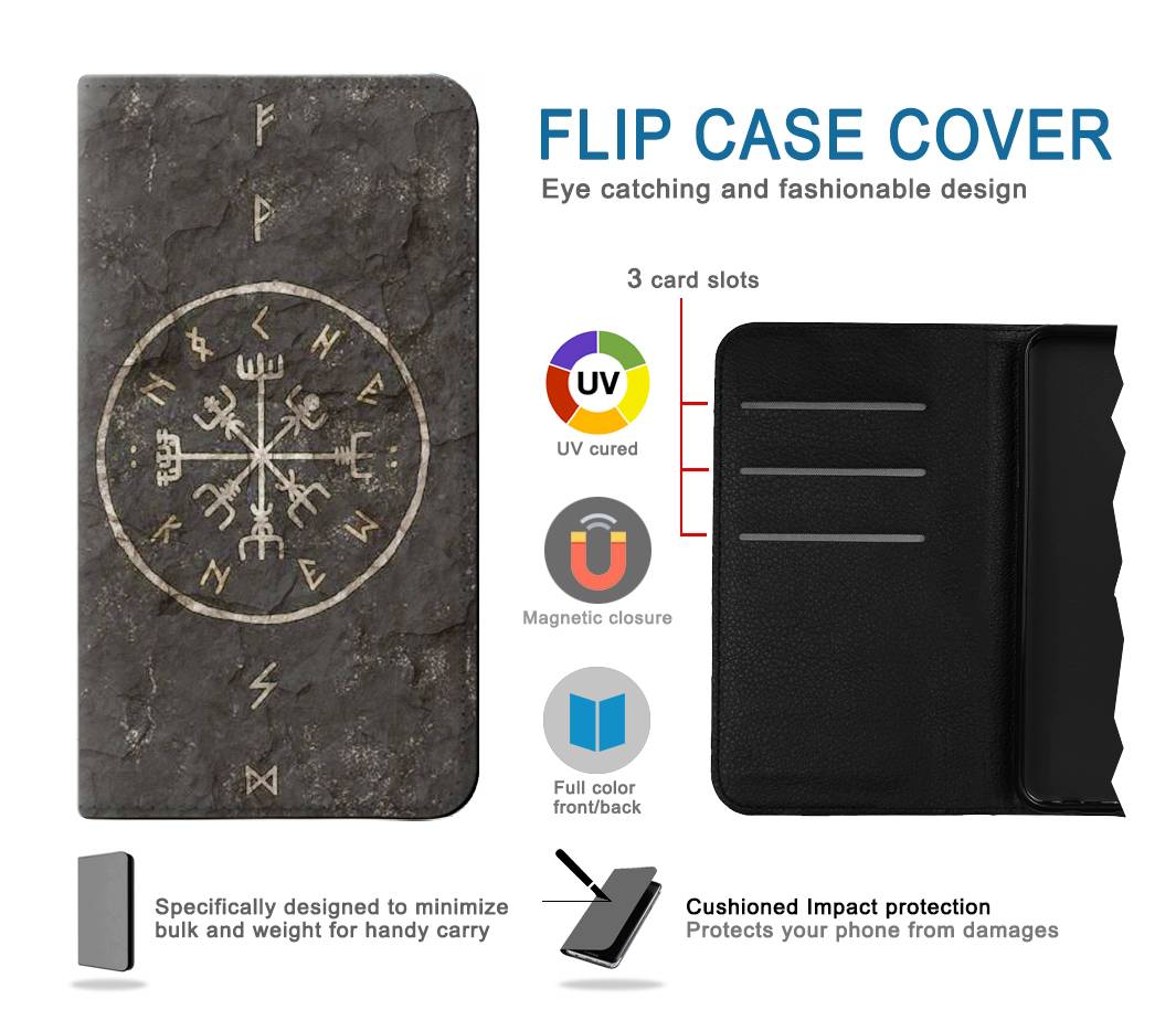 Flip case Samsung Galaxy A13 4G Norse Ancient Viking Symbol