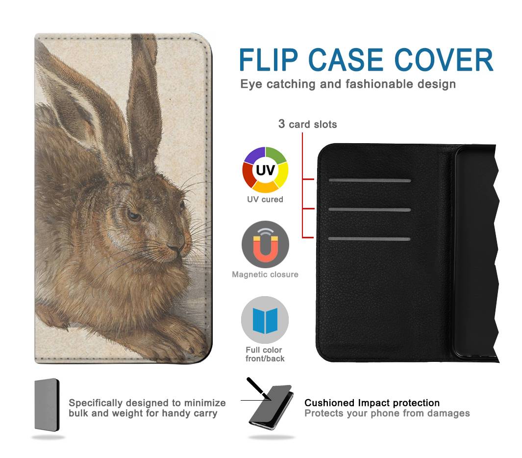 Flip case Samsung Galaxy A42 5G Albrecht Durer Young Hare
