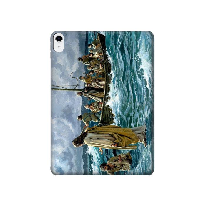 S1722 Jesus Walk on The Sea Back Case Cover For Apple iPad - Picture 1 of 1